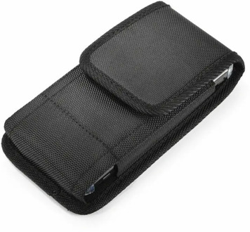 1pc Portable Nylon Mobile Phone Cases Pouch Belt Clip Waist Storage Bag Outdoor Phone Bag 17* 9*1.7cm