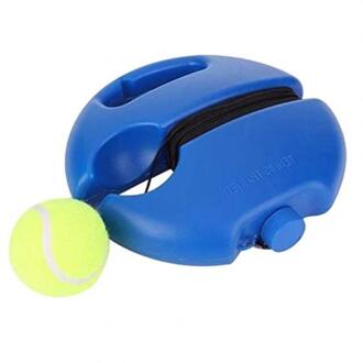 1Pc Portable Self-Studie Praktijk Tennis Trainer Base Rebound Bal Training Tool Plint Speler Voor Outdoor Practice Tool