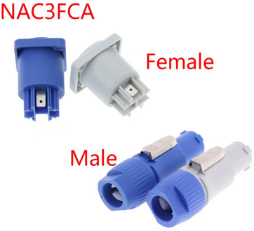 1pc Power Con Connector NAC3FCA 20A AC Cable Connector 250V 3 Pin Male Female Plug