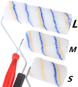 1pc Practical Multifunctional Paint Roller Brush Household Use Wall Brushes Tackle Roll Decorative Painting Brush Tool