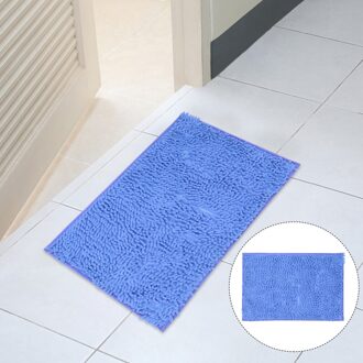 1Pc Praktische Anti-Slip Vloer Pad Deurmat Badkamer Mat Thuis Keuken Mat blauw