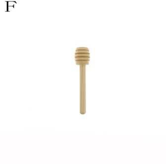 1Pc Praktische Lange Handvat Hout Honing Lepel Mengen Stok Dipper Voor Honing Jarsupplies Keuken Gereedschap F