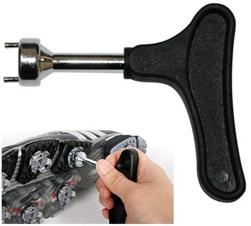 1Pc Praktische Nylon Staal Golf Schoenen Handheld Wrench Ripper Verwijderen Vervanging Tool Accessoires Golf Training Aids