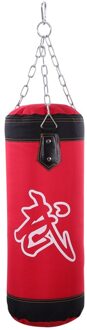 1Pc Praktische Opknoping Oxford Doek Oefening Opleiding Zak Kicking Bag Zandzak Voor Fitness Training Gym rood 20KG