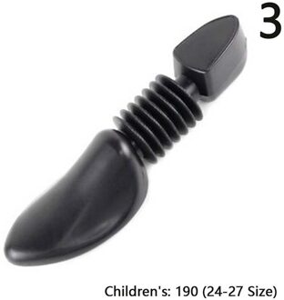 1Pc Praktische Plastic Verstelbare Lengte Mannen Schoenspanners Brancard Boot Holder Organisatoren Zwarte Schoen Boom Voor Mannen Schoen Rekken N3