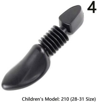 1Pc Praktische Plastic Verstelbare Lengte Mannen Schoenspanners Brancard Boot Holder Organisatoren Zwarte Schoen Boom Voor Mannen Schoen Rekken N4