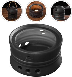 1Pc Praktische Theepot Warmer Kaars Verwarming Voetstuk Thee Heater Keramische Thee Fornuis