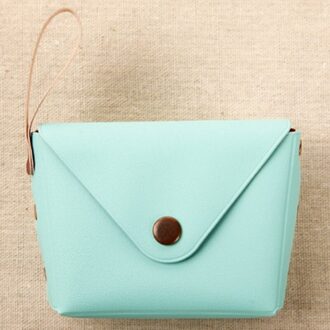 1Pc Pu Leer Mode Vrouwen Portemonnee Mini Draagbare Meisjes Portemonnee Handtas Key Case Candy Kleur groen