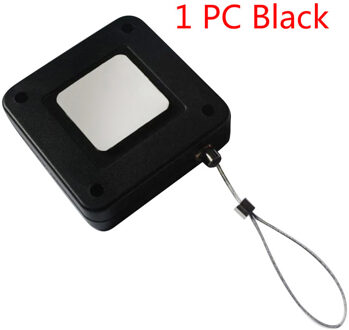 1Pc Punch-Gratis Automatische Sensor Deurdranger Voor Laden Rawstring Deurdranger Beugel Deur Automatische Dichter Automatisch Close 1 stk zwart