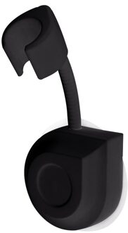 1Pc Punch Gratis Douchekop Houder Duurzaam Zuignap Douche Beugel Verstelbare Douche Beugel Bevestiging Douchekop Stand Beugel blcak