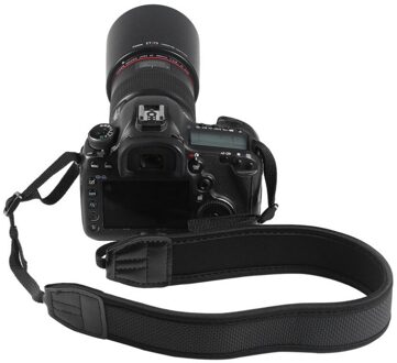 1Pc Quick Rapid Camera Single Schouder Nek Camera Verstelbare Duurzaam Anti-Slip Riem Riem Voor Slr Dslr zwart Accessoire
