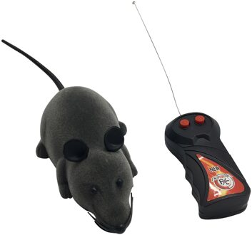 1Pc Realistische Kitty Muis Speelgoed Draadloze Moving Hoge Abs Muizen Afstandsbediening Rat Grappige Spelen Speelgoed voor Hond Kid Kind