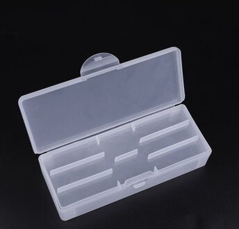 1Pc Rechthoek Double-Layer Nail Art Tool Lege Opbergdoos Pincet Clippers Pennen Polijsten Nail Buffer Bestanden Plastic container