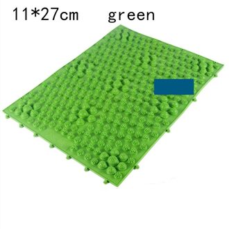 1Pc Reflexologie Voetmassage Pad Teen Druk Plaat Mat Bloedsomloop Shiatsu Mat groen