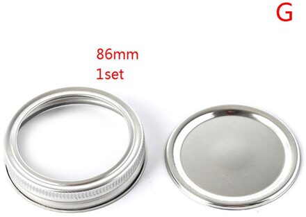 1Pc Regelmatige Mond/Breedte Mond Mason Jar Split-Type Deksels Afdichting Lekvrije Veilige Mason Opslag Massief caps