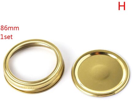 1Pc Regelmatige Mond/Breedte Mond Mason Jar Split-Type Deksels Afdichting Lekvrije Veilige Mason Opslag Massief caps