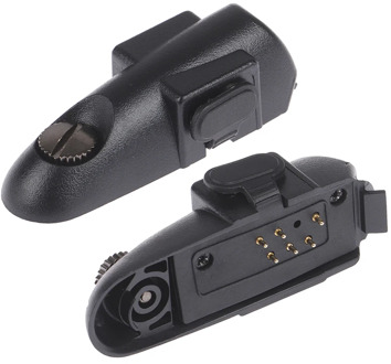 1Pc Replace Walkie Talkie Adapter 2 Pin For Baofeng 9700 A58 UV9R UV9RPLUS