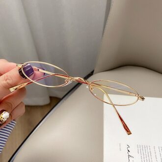 1Pc Retro Kleine Ovale Zonnebril Vrouwen Mannen Vintage Shades Zwart Rood Metalen Kleur Zonnebril Driver bril