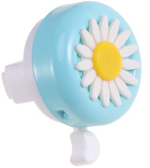 1Pc Ring Bell Chrysant Patroon Bike Bell Ring Bell Accessoire (Rood Groen) lucht-blauw