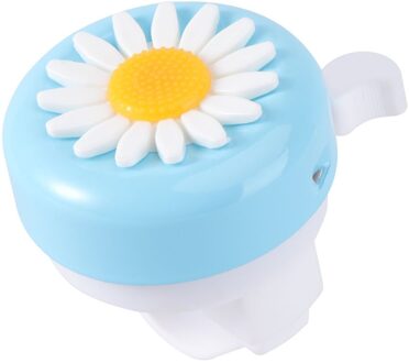 1Pc Ring Bell Chrysant Patroon Bike Bell Ring Bell Accessoire Sound Ring Bel Voor Kinderen Scooter Driewieler paars wit
