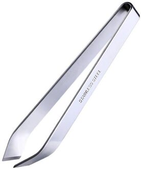 1Pc Roestvrij Staal Visgraten Pincet Pincer Clip Puller Remover Tang Visgraten Plukken Klem Keuken Gadgets Accessoires bevel