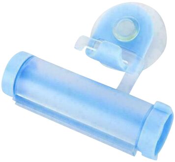 1Pc Rolling Tandpasta Dispenser Cosmetische Zuignap Knijper Thuis Muur Naadloze Zelfklevende Hanger Tool Ondersteuning BU