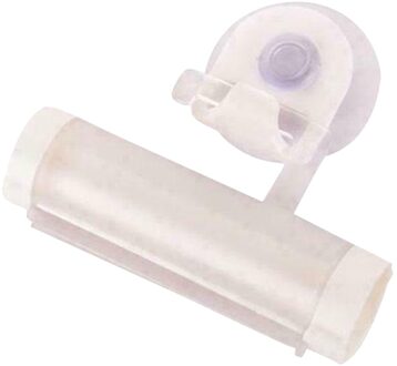 1Pc Rolling Tandpasta Dispenser Cosmetische Zuignap Knijper Thuis Muur Naadloze Zelfklevende Hanger Tool Ondersteuning WH