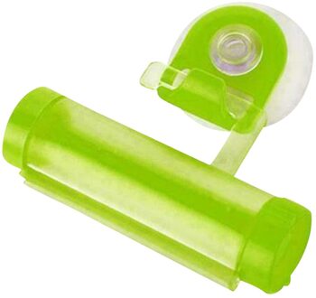 1Pc Rolling Tandpasta Dispenser Cosmetische Zuignap Knijper Thuis Muur Naadloze Zelfklevende Hanger Tool Ondersteuning