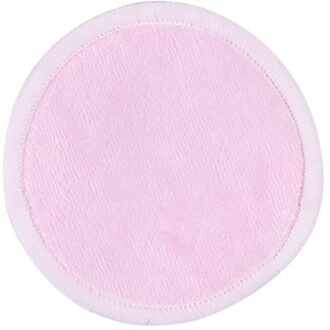 1Pc Ronde Herbruikbare Katoenen Pads 3 Lagen Wasbare Facial Make Up Remover Reinigen Pads
