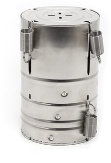 1PC Ronde Vorm Rvs Ham Druk Maker Machine Vis Vlees Gevogelte Gereedschap Keuken Koken Tools voor Party