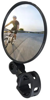 1PC Round Bicycle Rearview Handlebar Mirrors Mountain Bike Cycling Rear View Mirror Wide Angle Convex Mirror Bicycle Accessories