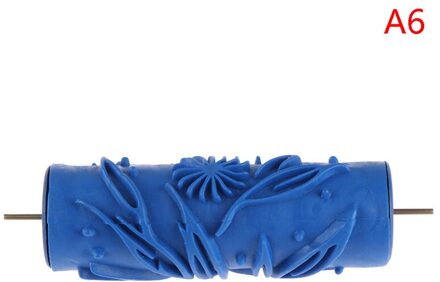 1Pc Rubber Roller Patroon Muur Schilderen 5 Inch 3D Muur Papier Decoratie Tool A6