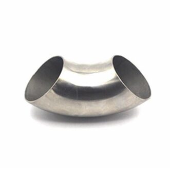1Pc Rvs 90 Graden Bocht 76Mm Elleboog Uitlaatpijp 3 Inch
