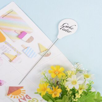 1Pc Rvs Bakken Hulpmiddel Cake Test Naald Biscuit Roeren Pin Voor Cake Brood