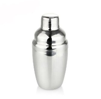 1Pc Rvs Cocktail Shaker Cocktail Mixer Wijn Martini Drinken Boston Stijl Shaker Voor Party Bar Tool EJ601765 350ML