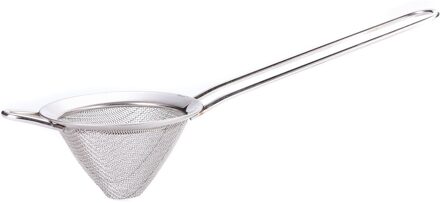 1pc Rvs Draad Fijne Mesh Cocktail Zeef Vergiet Zeef Zeef Bar Tool Whiskey Filter voor Keuken Tool 20*7cm