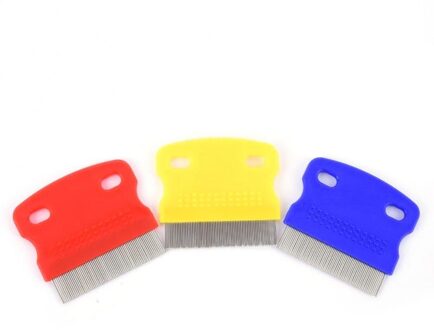 1Pc Rvs Huisdier Hond Kam Verwijder Flea Haar Borstel Haar Kam Puppy Kat Kam Hond Borstel Multifunctionele Huisdier grooming