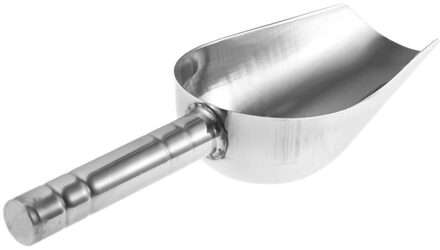 1Pc Rvs Huisdier Voedsel Voer Levert Hondenvoer Schop Puppy Voeden Voedsel Container Holder Hond Voeden accessoires