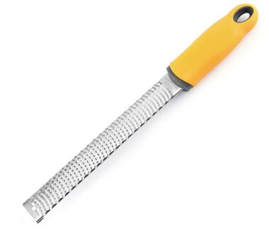 1Pc Rvs Kaasrasp Chipper Citroenschil Polijsten Schaafmachine Keuken Spullen Citroen Rasp Mill Kaas Rasp Gereedschap geel