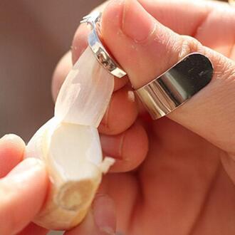 1Pc Rvs Knoflook Dunschiller Knoflook Gember Peelers Zesters Fornuis Keuken Tool Accessoires