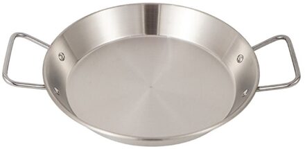 1Pc Rvs Koekenpan Praktische Camping Pan Non-stick Koken Pan