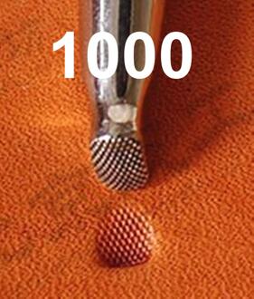 1pc Rvs Leather Craft Carving Stempelen Stempel Punch Stamper Tool Master Lederen Stamper-Beitel Prikken Iron Priem