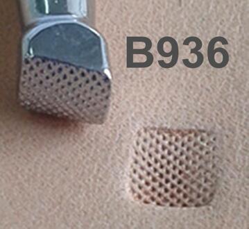 1pc Rvs Leather Craft Carving Stempelen Stempel Punch Stamper Tool Master Lederen Stamper-Beitel Prikken Iron Priem