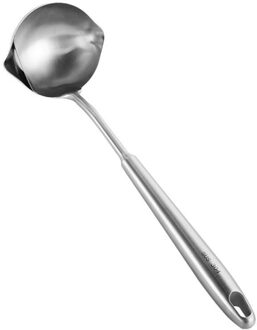 1Pc Rvs Olie Seperator Lepel Olie Filter Lepel Soep Olie Artefact Filter Lange Handvat Skimmer Lepel Voor Keuken Pot 01