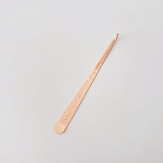 1Pc Rvs Platte Patronen Kaars Snuiters Kaarsenlont Trimmer Cutter Stak Brandblusser Haak Kaars Accessoires 20Cm roos goud