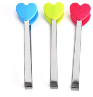 1Pc Rvs Silicagel Chuck Citruspers Theezakje Ijs Eten Clip A4