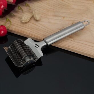 1Pc Rvs Spaghett Noodle Maker Rooster Roller Deeg Cutter Tool