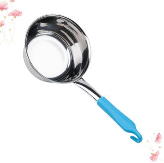 1Pc Rvs Water Pollepel Lange Handvat Water Scoop Keuken Water Lepel Huishoudelijke Accessoires Voor Keuken Badkamer (16cm Liep 35x16CM