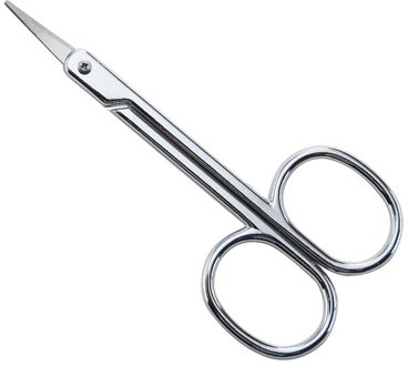 1Pc Rvs Wenkbrauw Trimmen Schaar Wenkbrauw Schaar Baard Schaar Manicure Gezicht Trimmen Makeup Beauty Tools