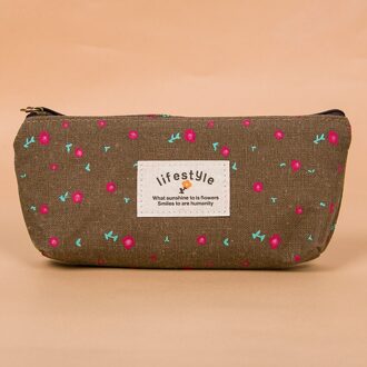 1Pc Schoonheidsspecialiste Necessaire Beauty Vrouwen Reizen Toilettas Make Up Make-Up Case Cosmetische Bag Organizer Wash Bag koffie